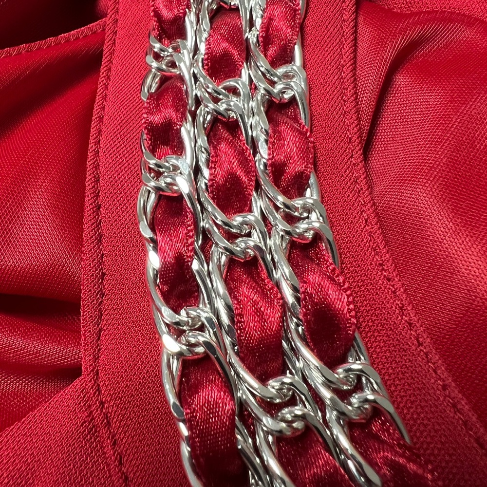 White House Black Market Red Garment